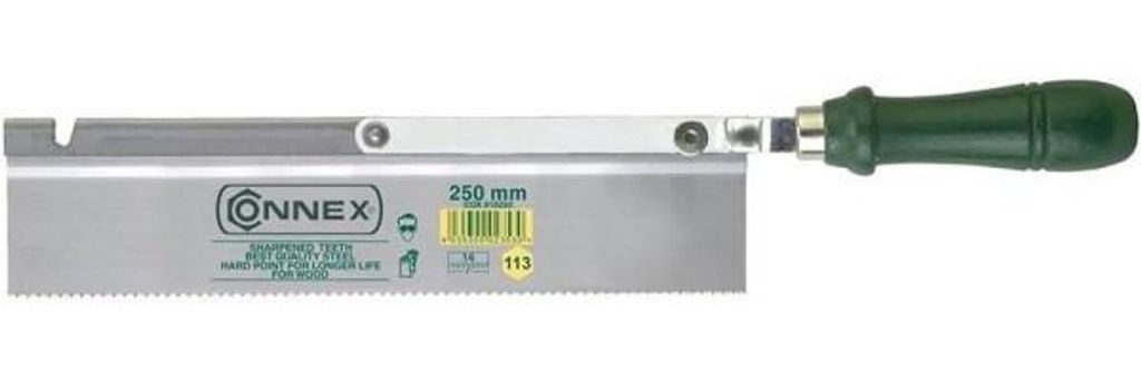 Sega fine Connex con manico in legno, 250 mm, COX810250 Immagine del prodotto 