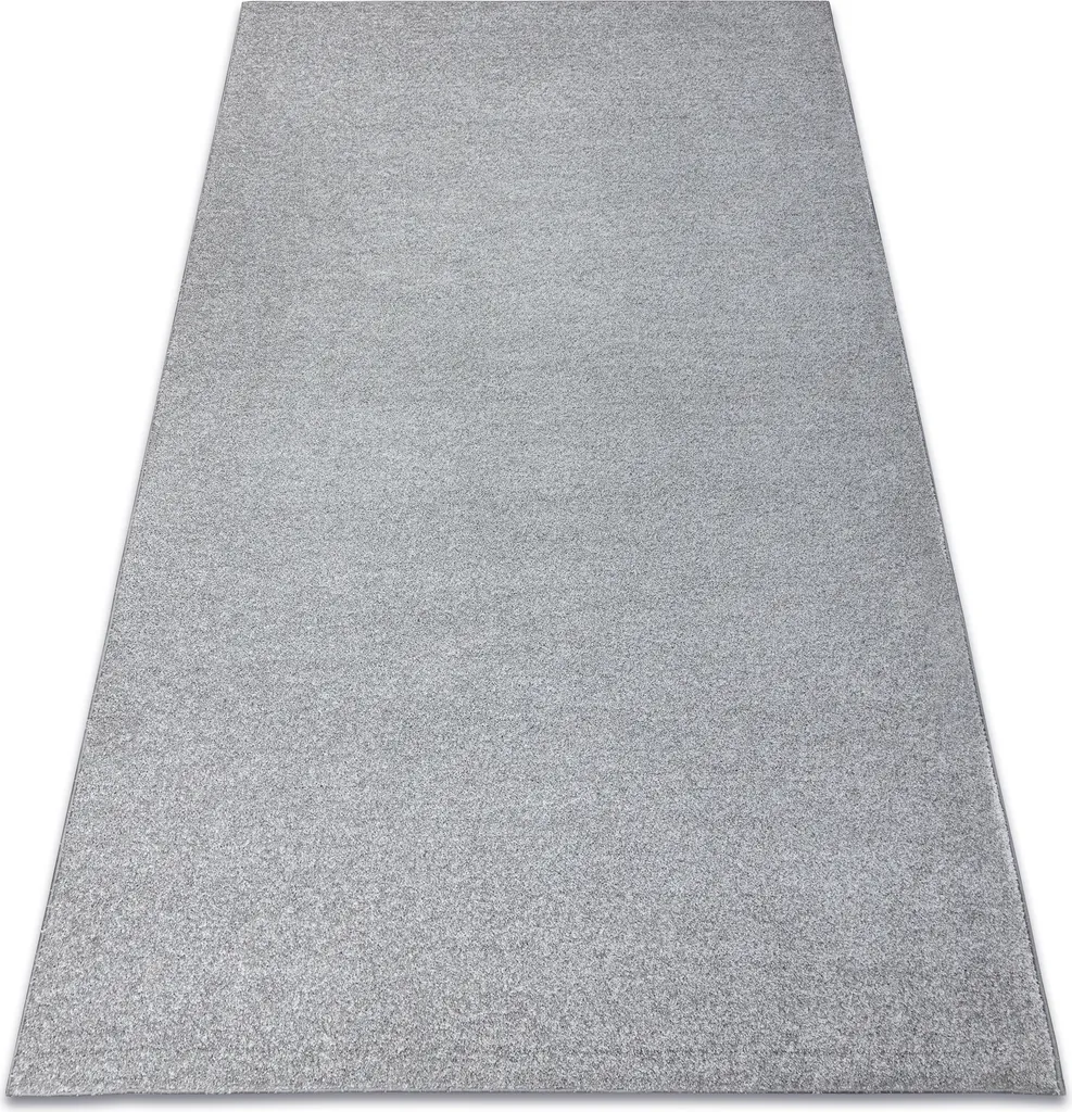 Moquette INDUS argent 91 uni gris MELANGE 170x230 cm pour salon chic