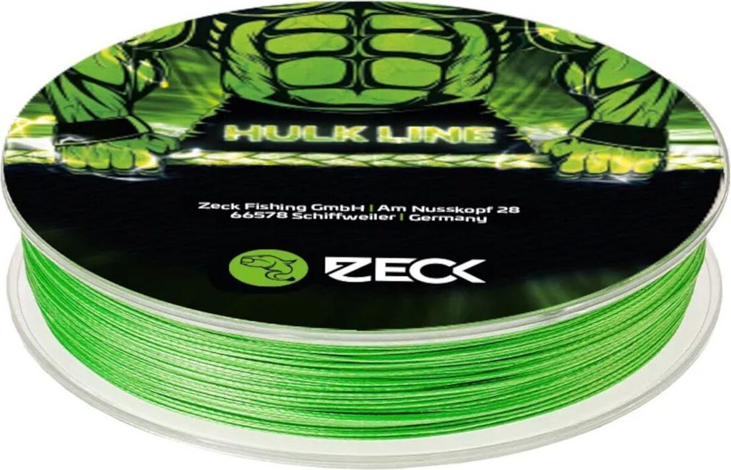 Zeck Fishing Hulk Line 0,36mm - 190m geflochtene Angelschnur