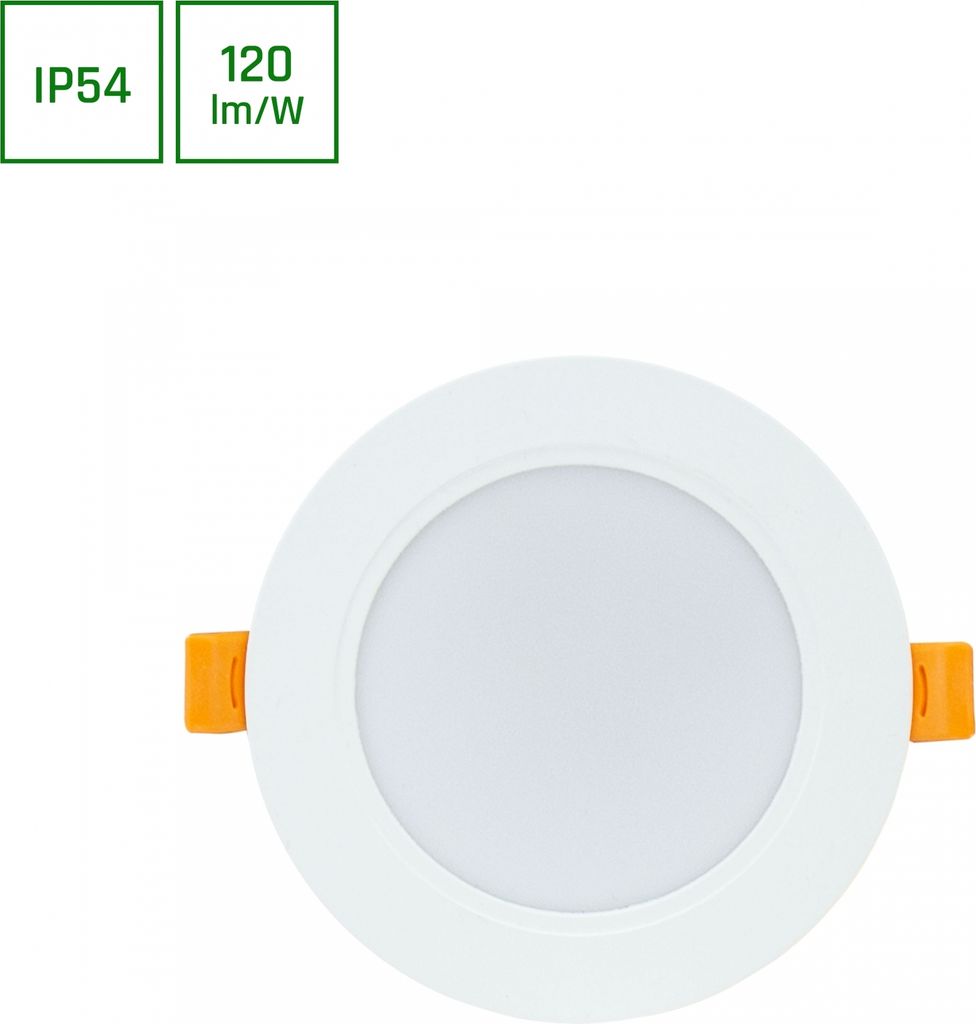 Foco empotrable LED Spectrum DURE 3, blanco, redondo, Ø Imagen del producto 