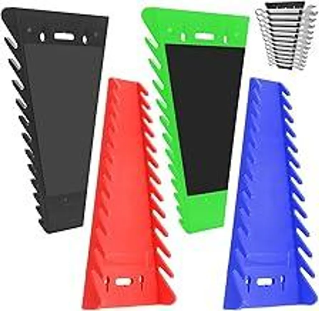 Mynoozi Porta Chiavi Inglesi Magnetico - Set 12 Pezzi per Cassetta Attrezzi