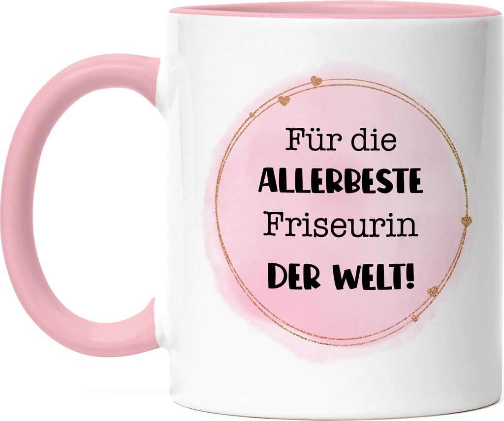 Für die allerbeste Friseurin der Welt Jutebeute Geschenk Produktbild 