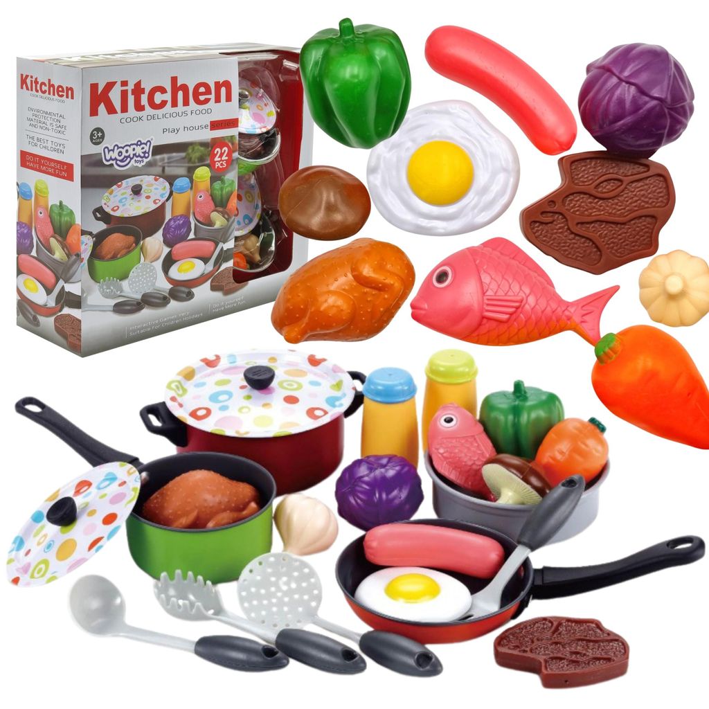 Woopie Xxl Kochset Zubehör Küchenutensilien 22-tlg.