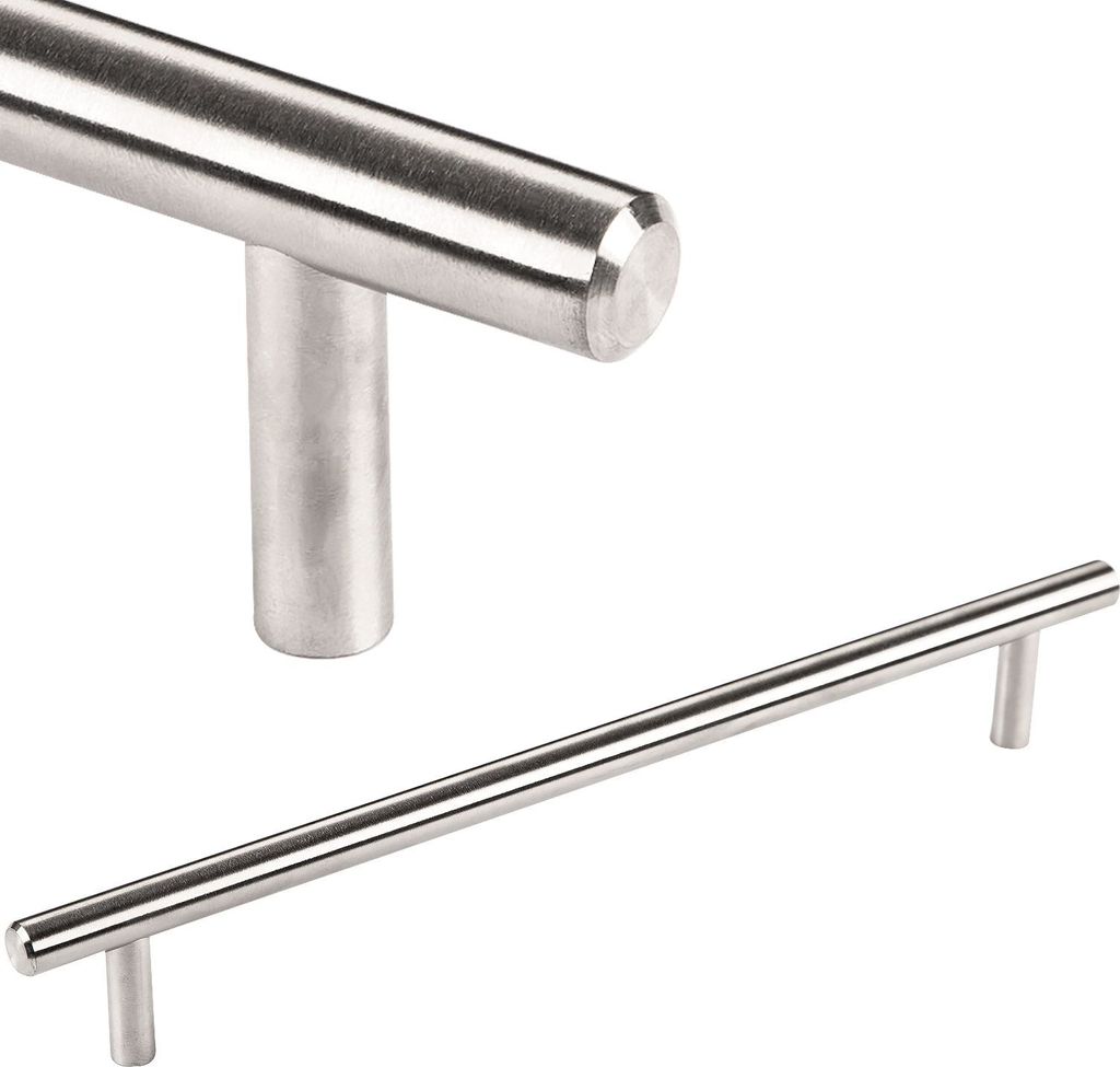 Möbelgriff G14 Ø 10 mm BA 192 mm Edelstahl