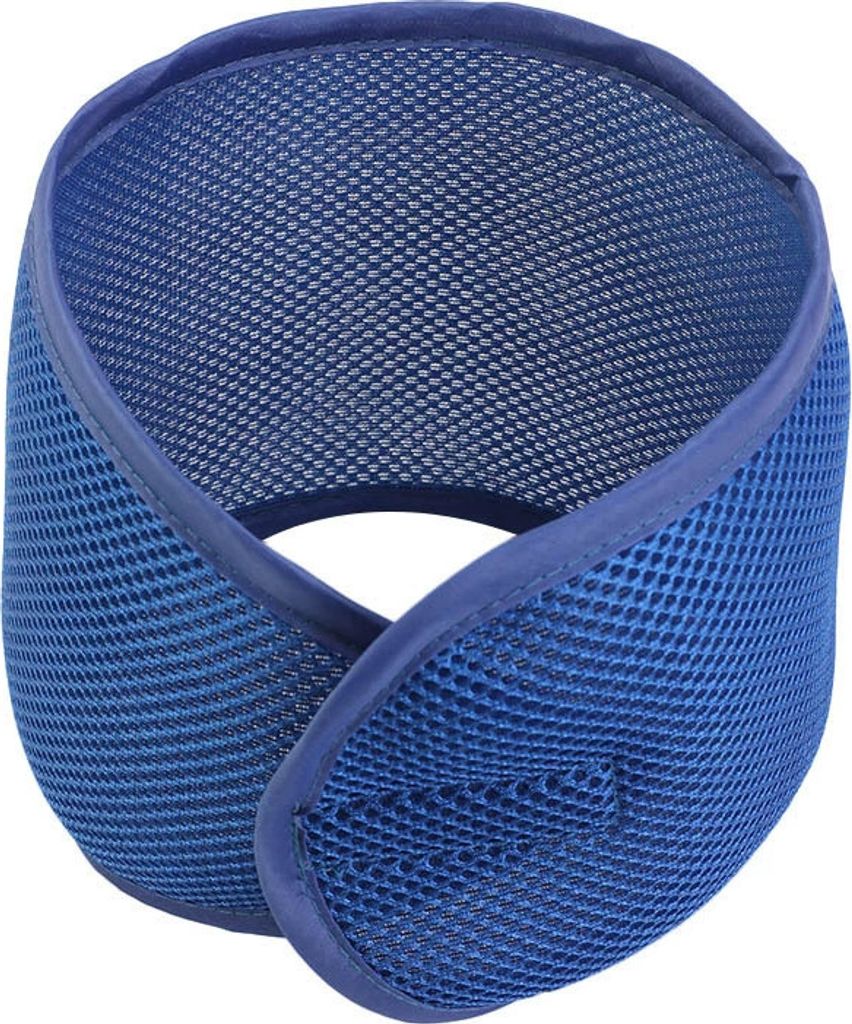 INF Verstellbares magisches Haarwickel-Stirnband zum Stylen und Färben Blau