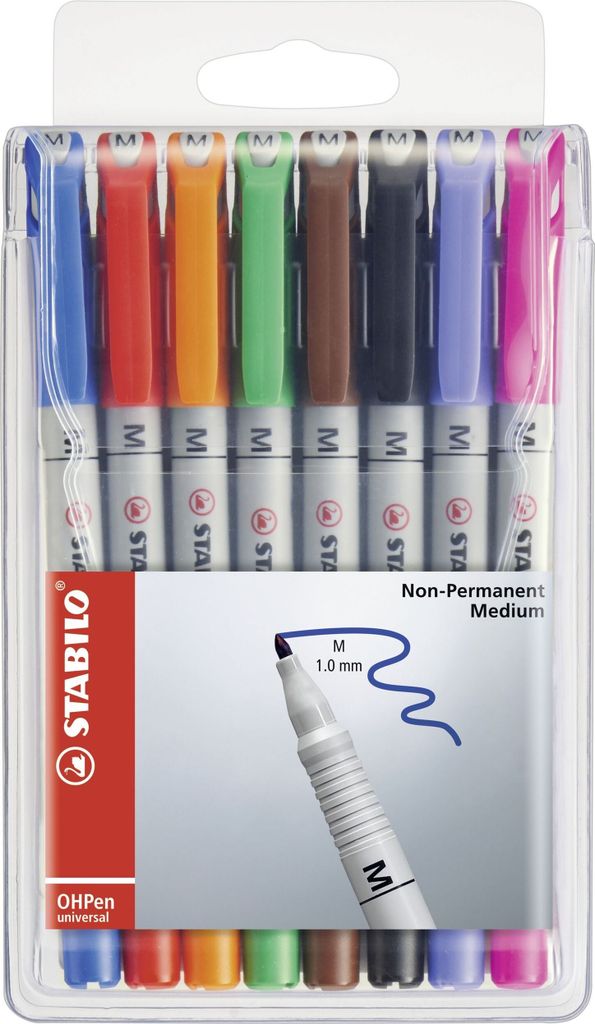 Stylo à feuilles - STABILO OHPen universal - soluble à Image du produit 