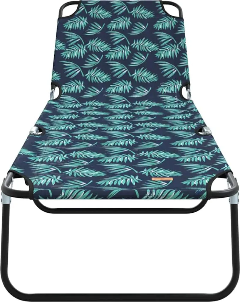 Transat pliable avec coussin confort vert - Bain de soleil 189 cm XL