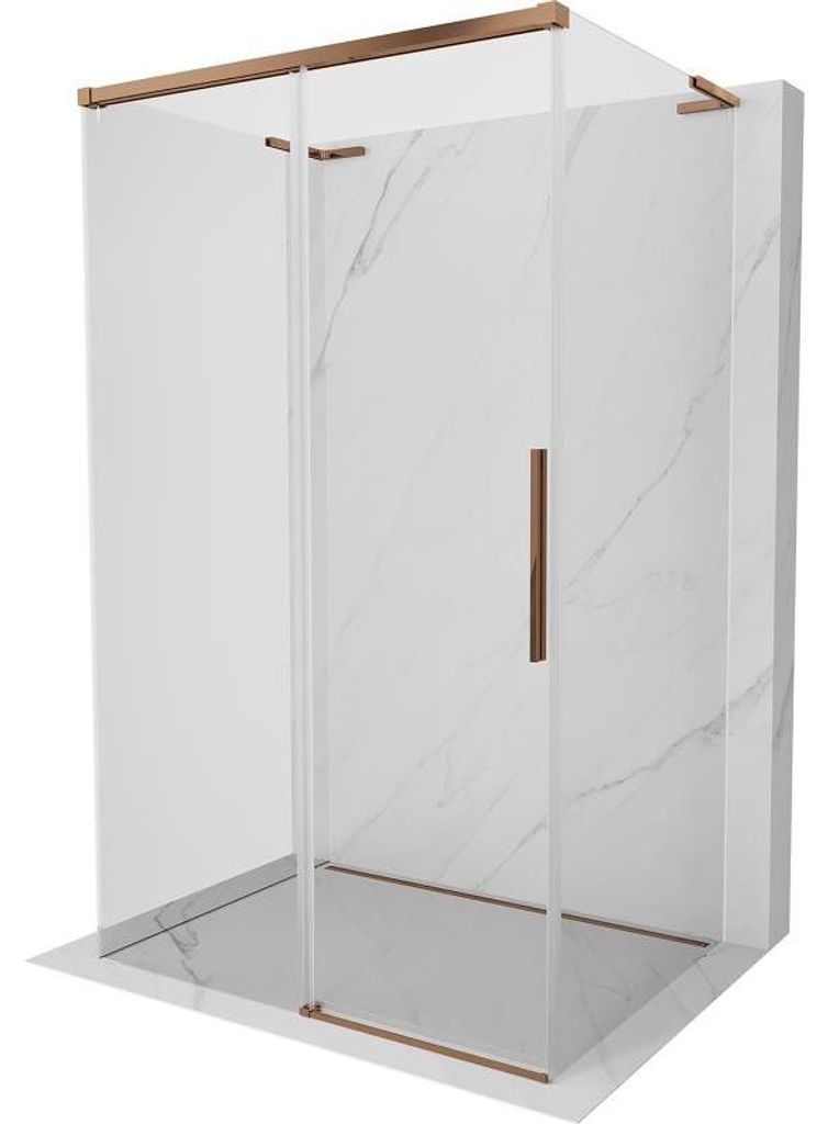 Mexen Rox-3S L sprchový kout 3-stěnný posuvný 90 x 85 cm, Obrázek produktu 