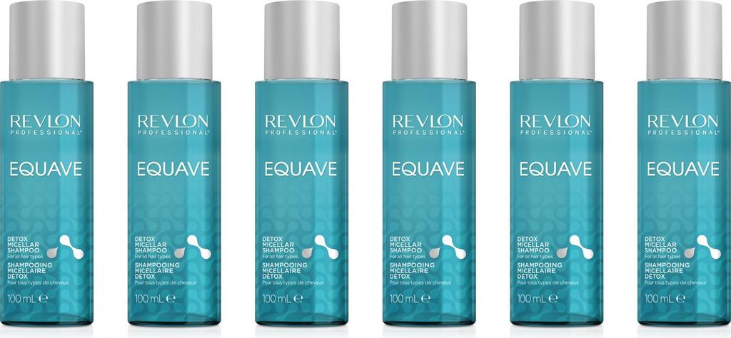 Equave Detox Micellar Shampoo 6x100 ml