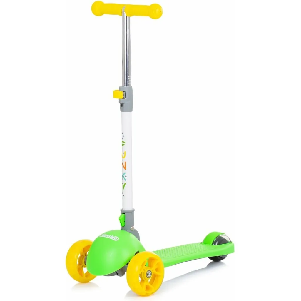 Vélo Tricycle Enfant Funky Chipolino - Premier Vélo Stable Jaune et Vert