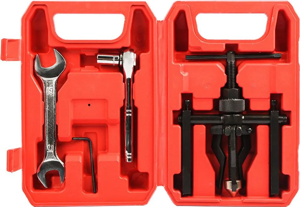 Kit extracteur de roulement interne 3 bras pour moyeu moto et scooter
