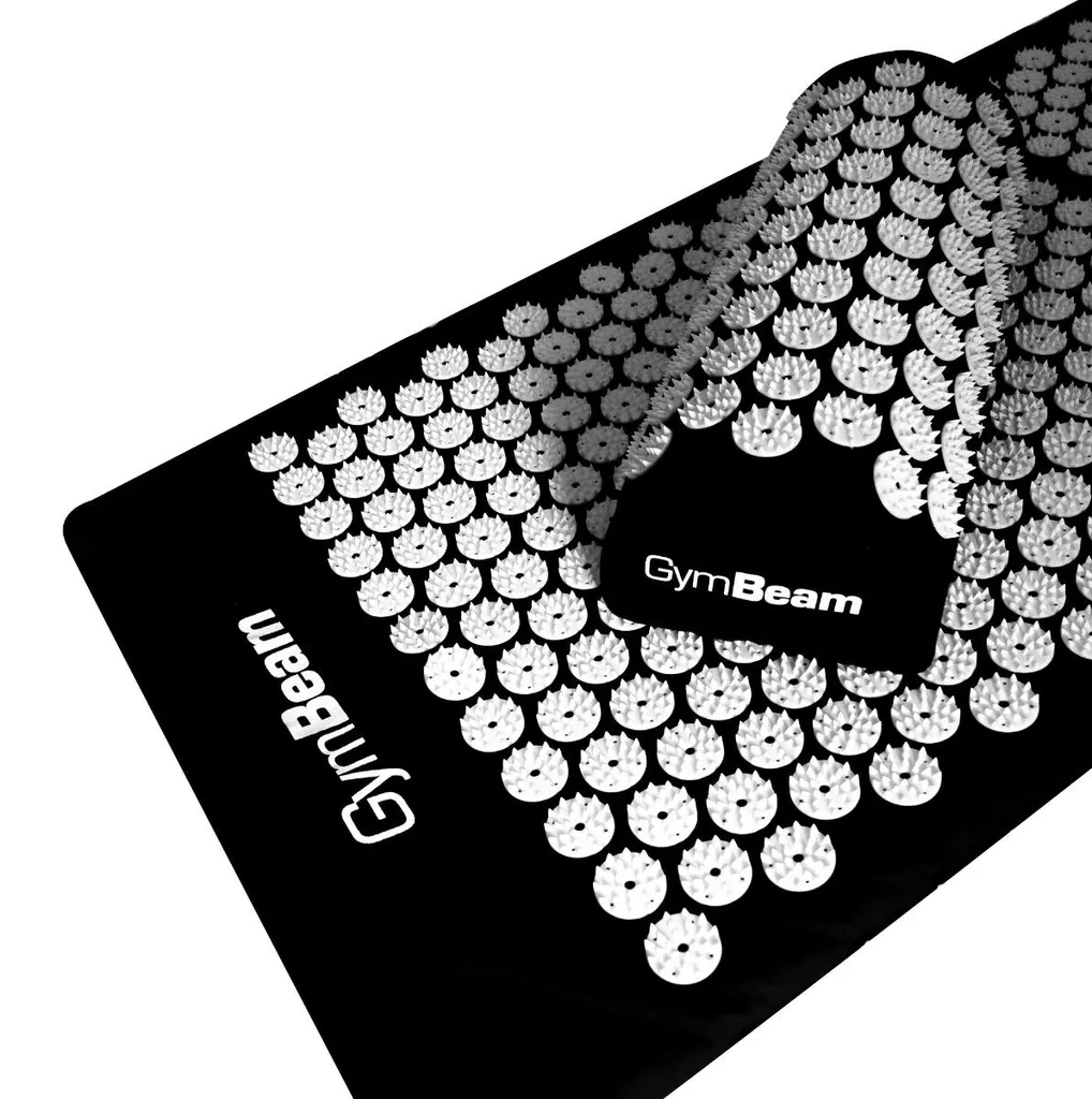 Kit d'acupression GymBeam en coton noir avec picots stimulants ABS - 3