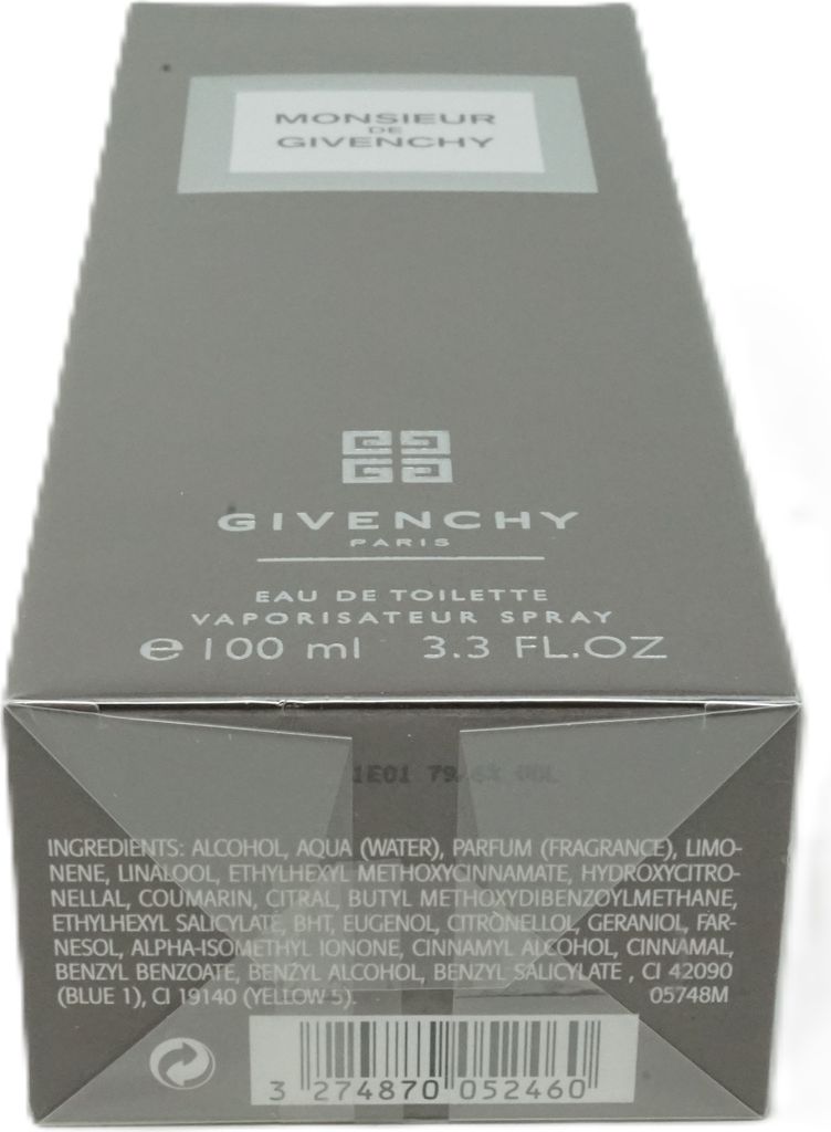 Givenchy Monsieur de, Männer, 100 ml, Nicht nachfüllbare Produktbild 