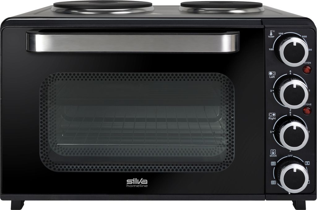 SILVA HOMELINE Kleinküche 3200W Backrohr / 2 Kochplatten Produktbild 