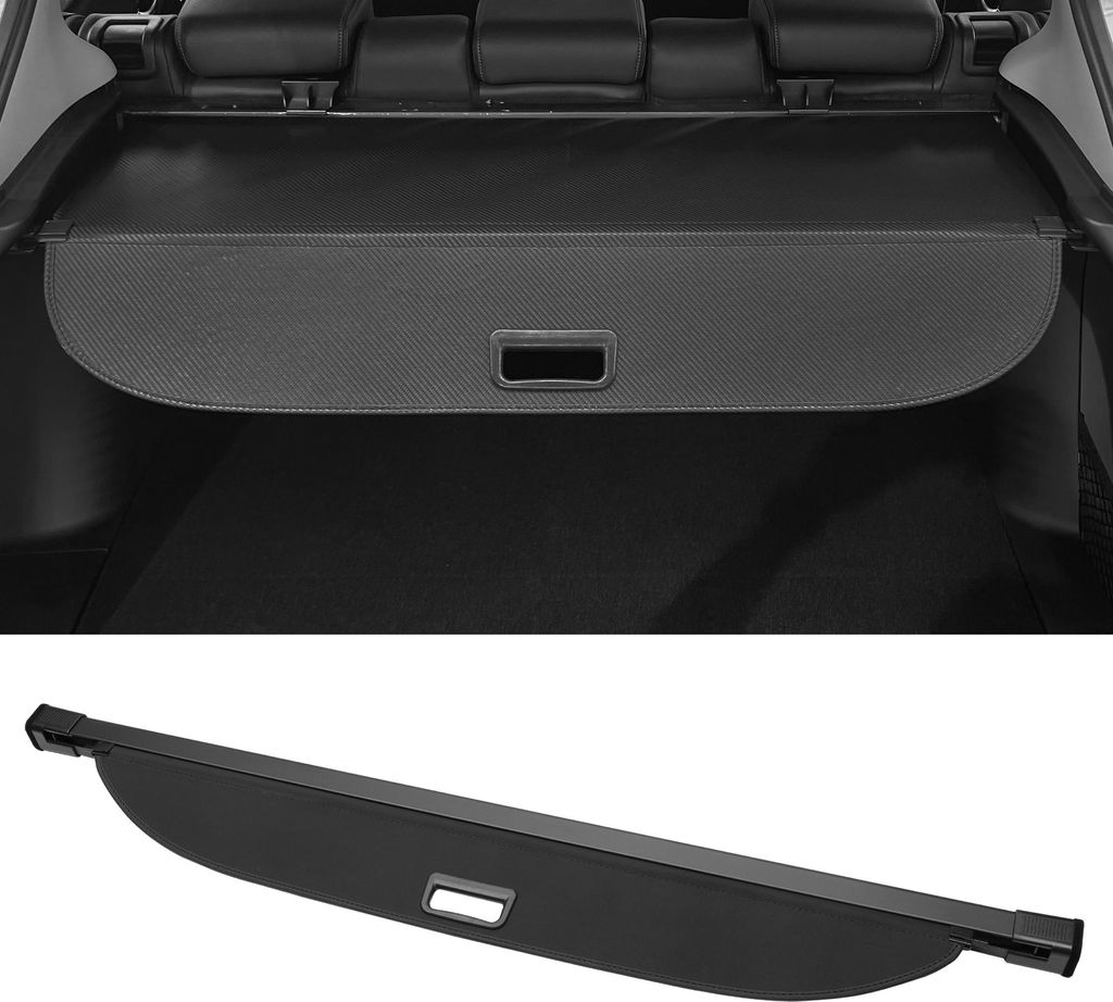 Auto Kofferraum ausziehbare Ladungsabdeckung für Kia Sorento 2.4L 3.3L 2014-2015 Heckklappe Gepäck Sicherheitsabdeckung Schatten, Leinwand, Glanz...