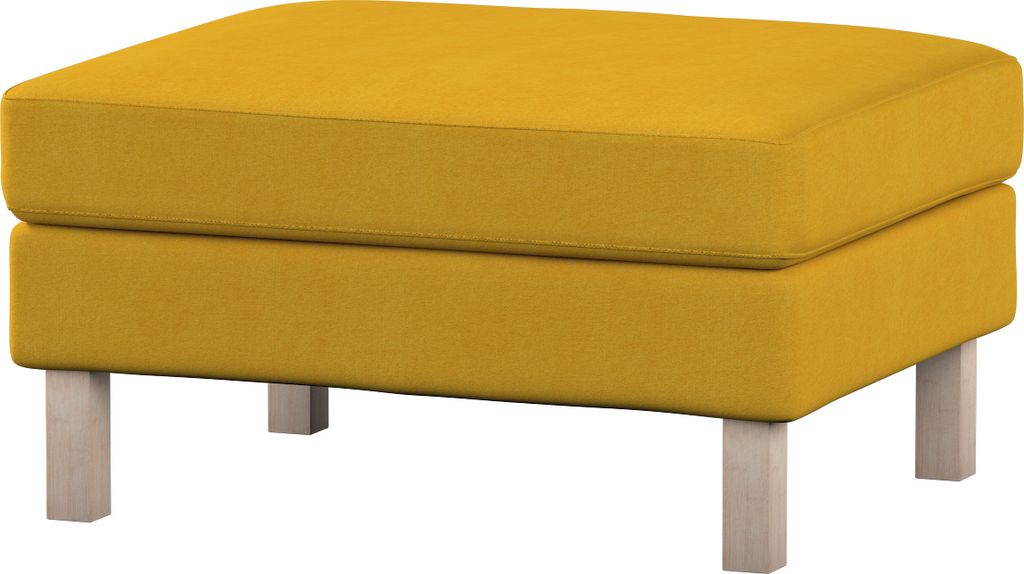 Dekoria Bezug für Karlstad Hocker, senffarbe, Husse, Karstadt Hocker