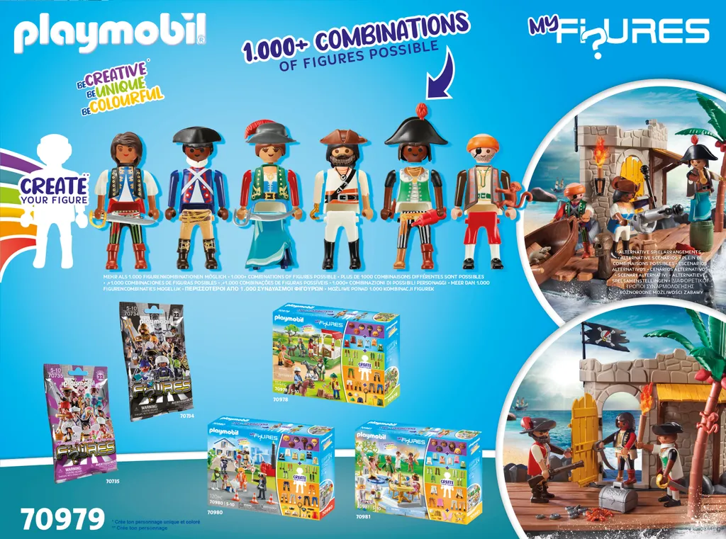 Finissez-en avec l'Ennui : Île des Pirates PLAYMOBIL 70979 My Figures