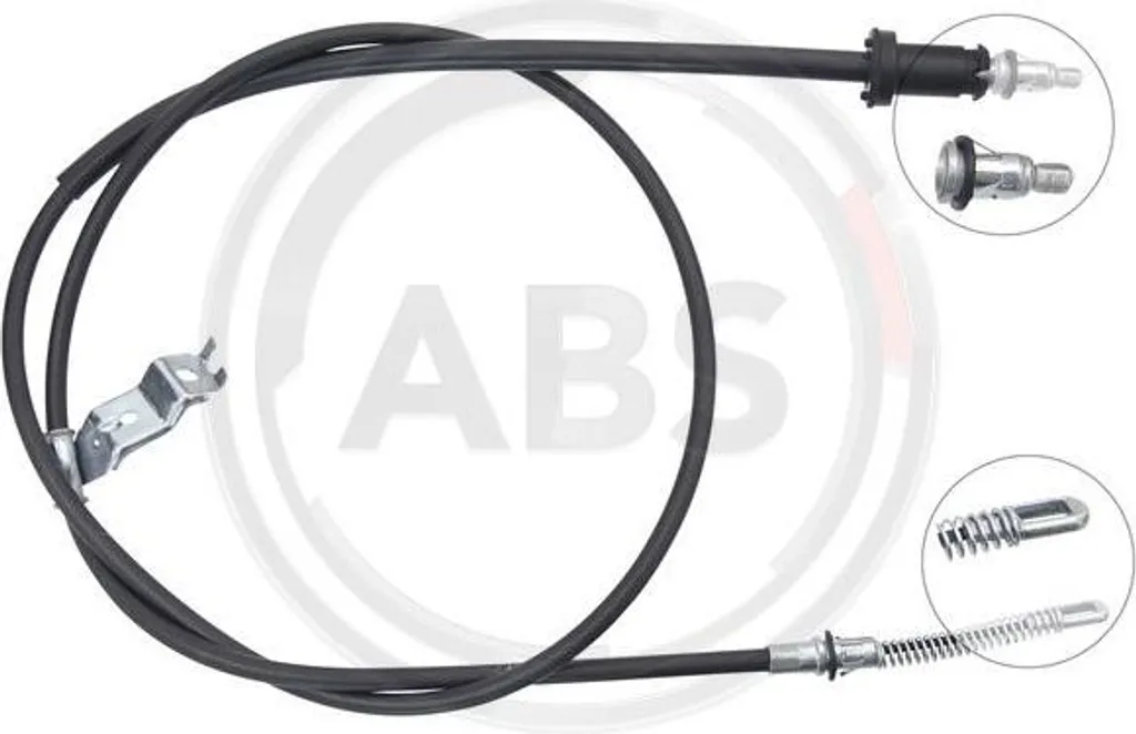 Câble de frein à main A.B.S. K12104 pour Cherokee OE K52128511AC