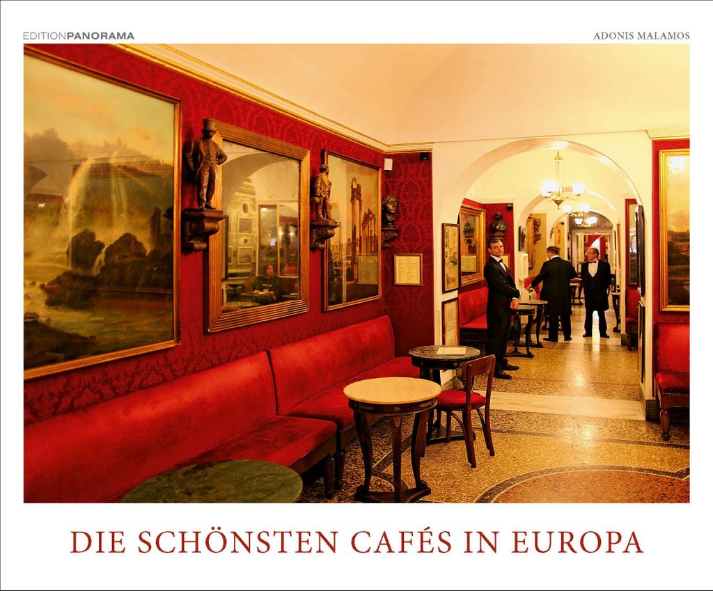 Adonis Malamos Kalender Die schönsten Cafés in Europa preisgekrönt 50 x 60 cm