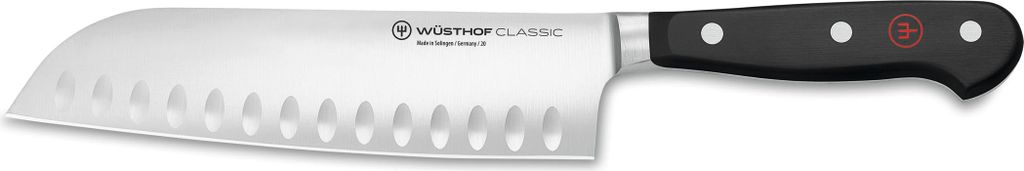 Wüsthof Santoku mit Kullenschliff / Santoku Hollow Edge Classic 17 cm 1030131317 – EAN 4002293104942 – Art.-Nr. 2023062881