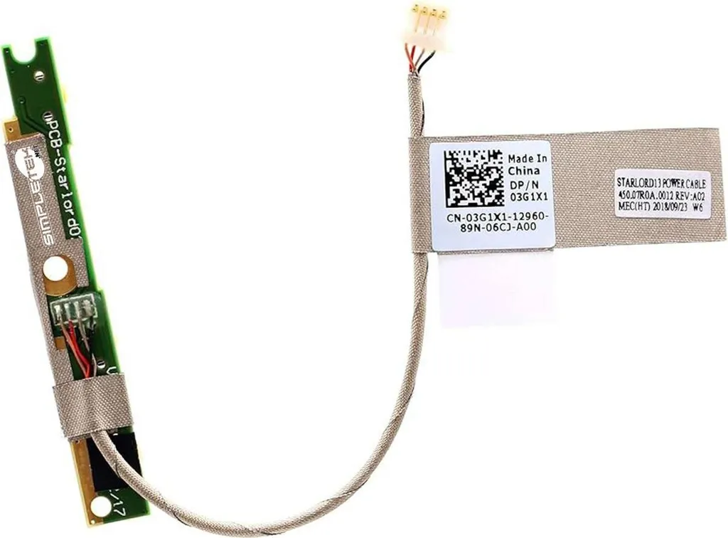 Câble de Rechange Alimentation Dell 3G1X1 pour Réparation PC - 3