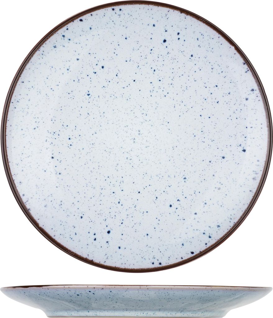 Cosy & Trendy Frühstücksteller / Dessertteller Tessa Blau - ø 20 cm - 6 Stück