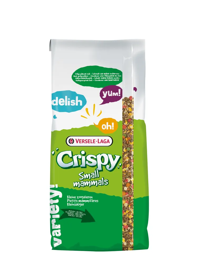 Complément Fibres Crispy Snack 15 kg pour Lapins et Rongeurs
