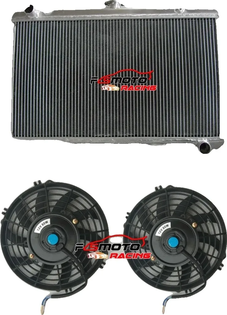 Radiateur de refroidissement moteur 52mm alu pour Nissan Silvia S13 S14