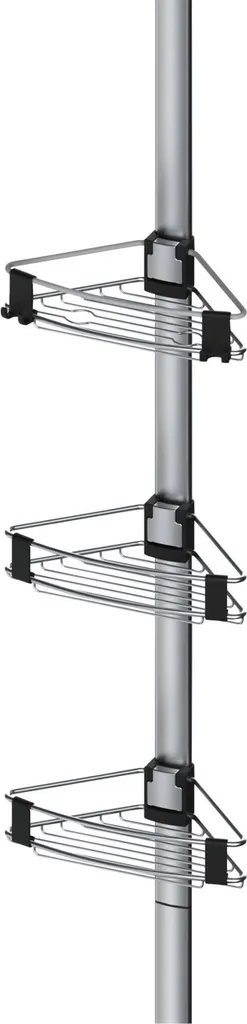 Serviteur de douche télescopique Purio - Étagère d'angle sans perçage - 5