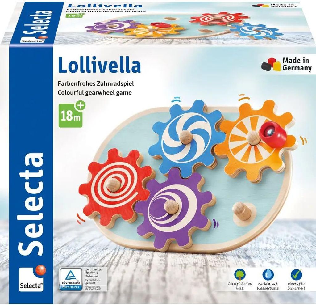 Schmidt Spiele GmbH Selecta Lollivella, Zahnradspiel