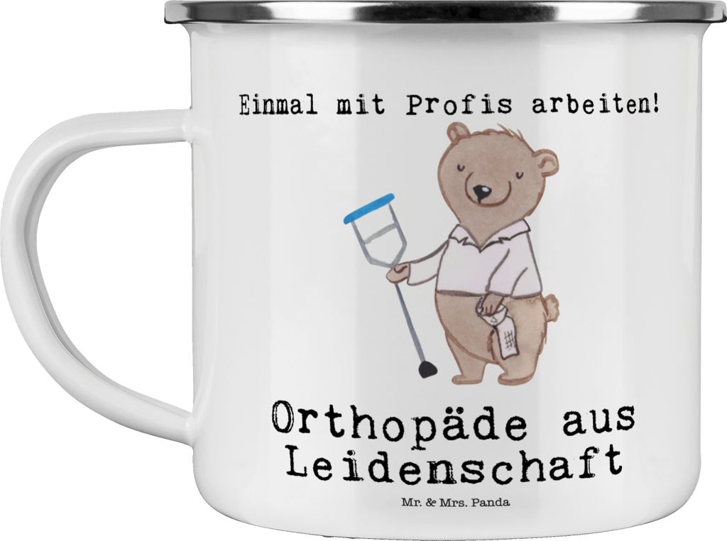 Mr. & Mrs. Panda Pott Orthopäde Leidenschaft - Weiß - Produktbild 