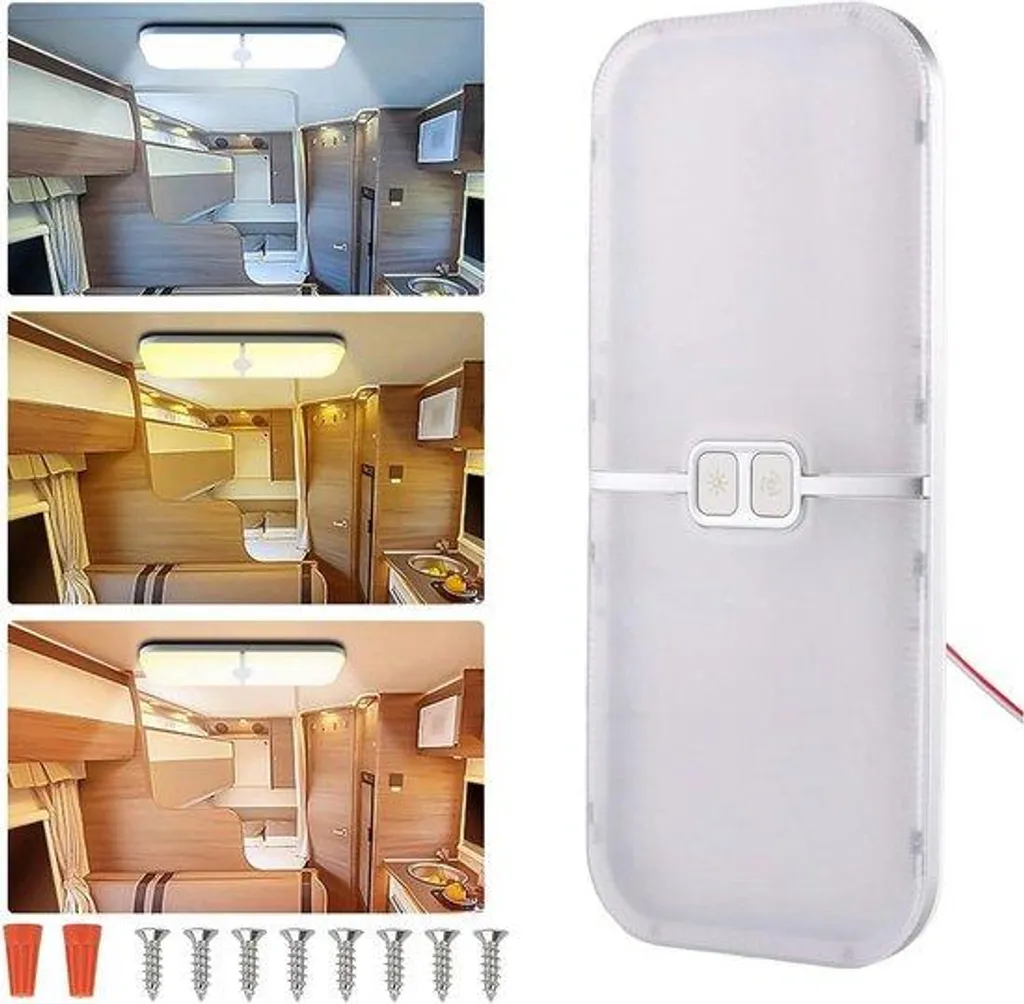 Ampoule LED 12V Dimmable 15W - Lumière Chaude Réglable pour Bateau