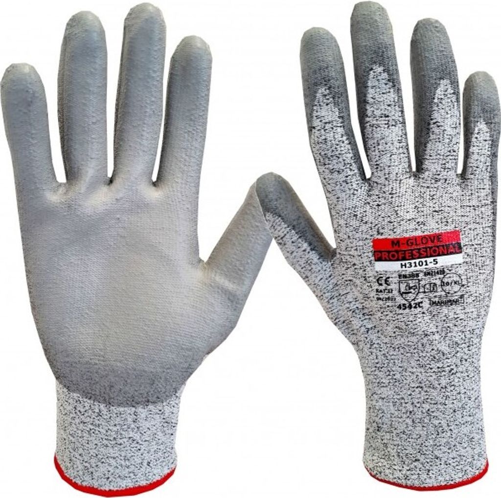 M-GLOVE Schutzhandschuhe H3101-5 4542C (12 Paar) - Größe 10