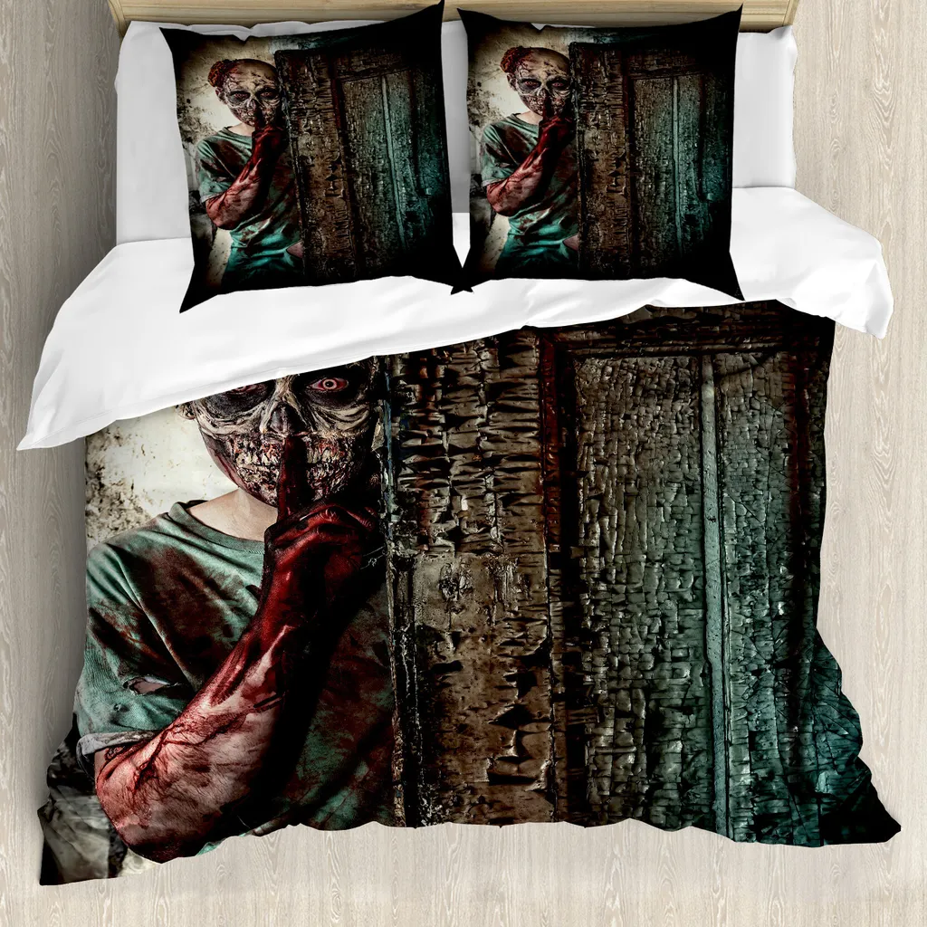 Set Letto ABAKUHAUS Zombie 200x200: Microfibra di Nuova Generazione