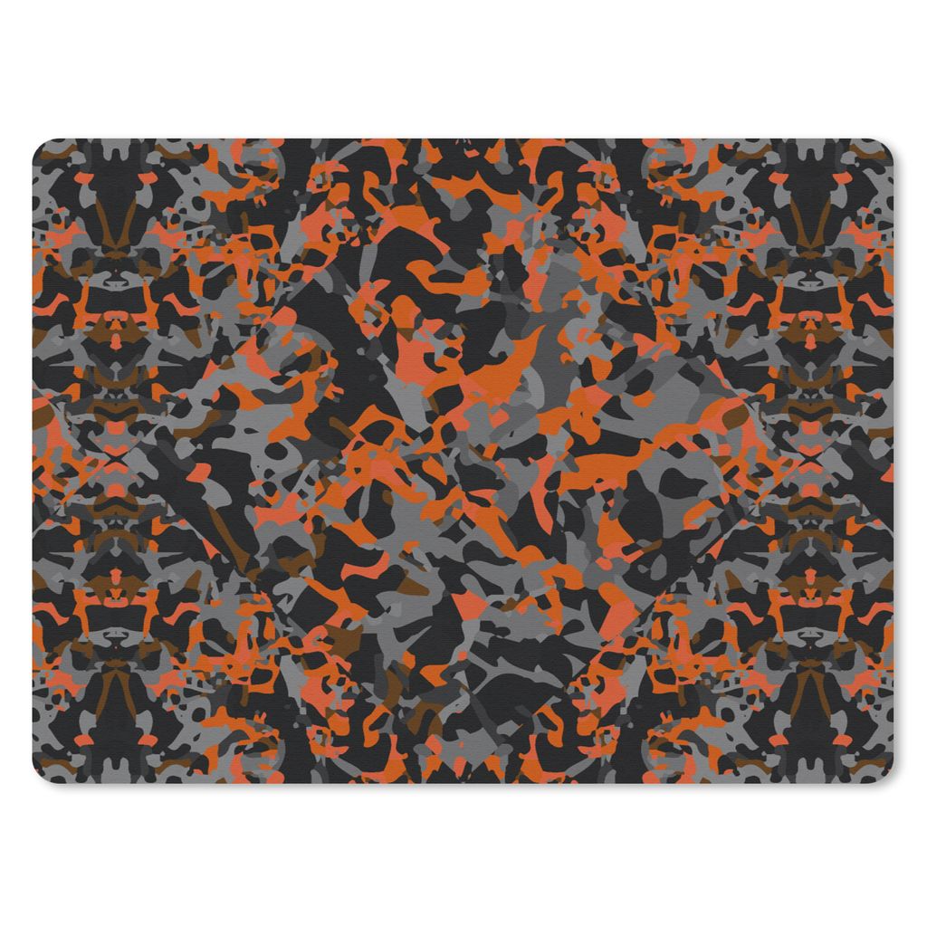 MuchoWow® Mauspad Mousepad Rost - Camouflage - Muster - Produktbild 