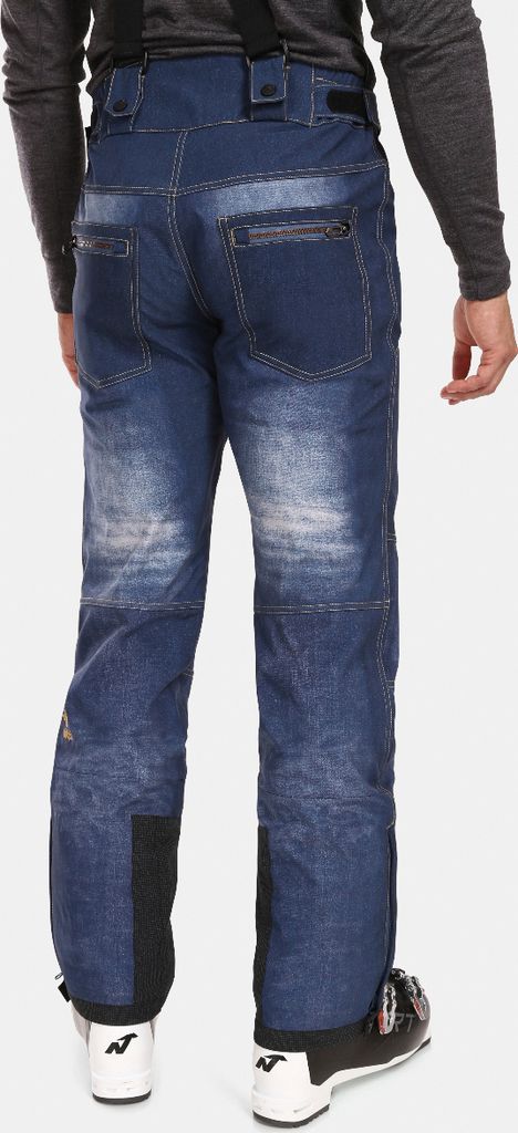 Softshell-Skihose für Herren Kilpi JEANSO-M, DUNKELBLAU,