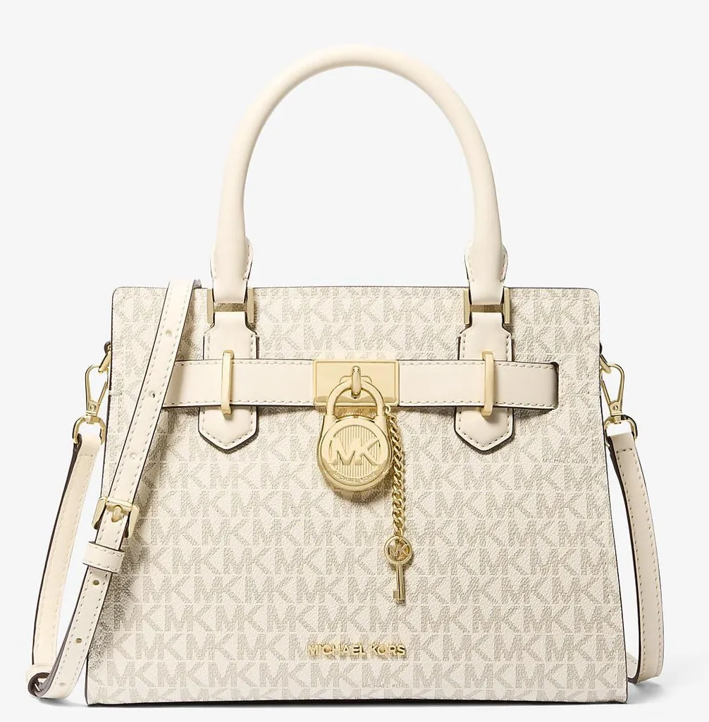 Sac Michael Kors Hamilton Small Crème Multi : élégance et rangement