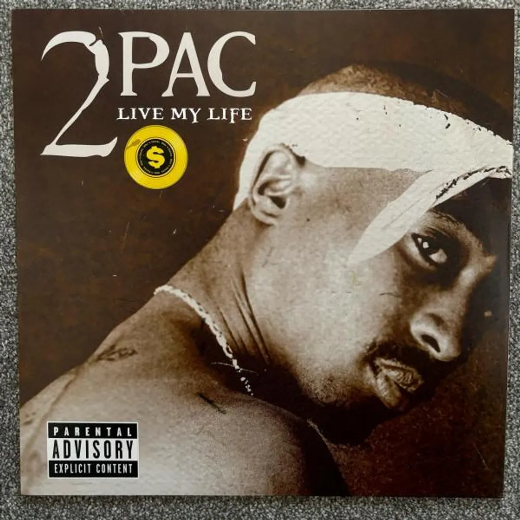 Disque Vinyle 2Pac Live My Life LP Or - Album Rap Collector Pressage 2024