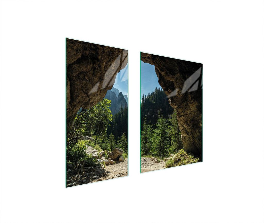 Glasschutzplatte Board 75X52 Tree