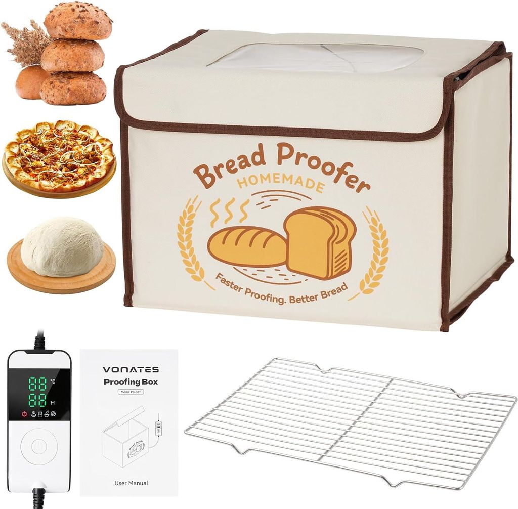 VONATES Skladací box na kysnutie chleba s reguláciou Obrázok produktu 