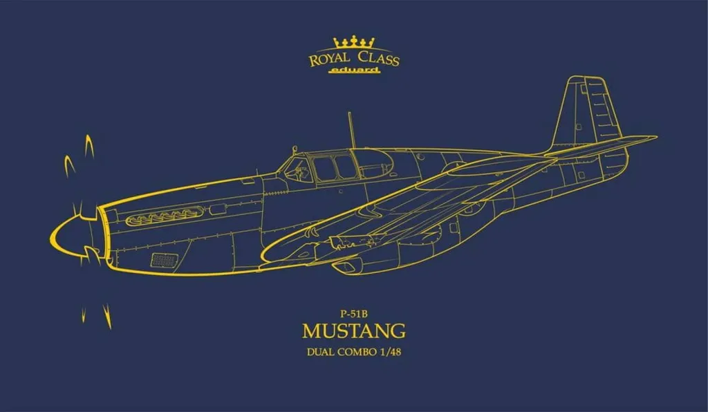 P-51B Mustang 1/48 Dual Combo : Le Set de Montage pour Maquettiste