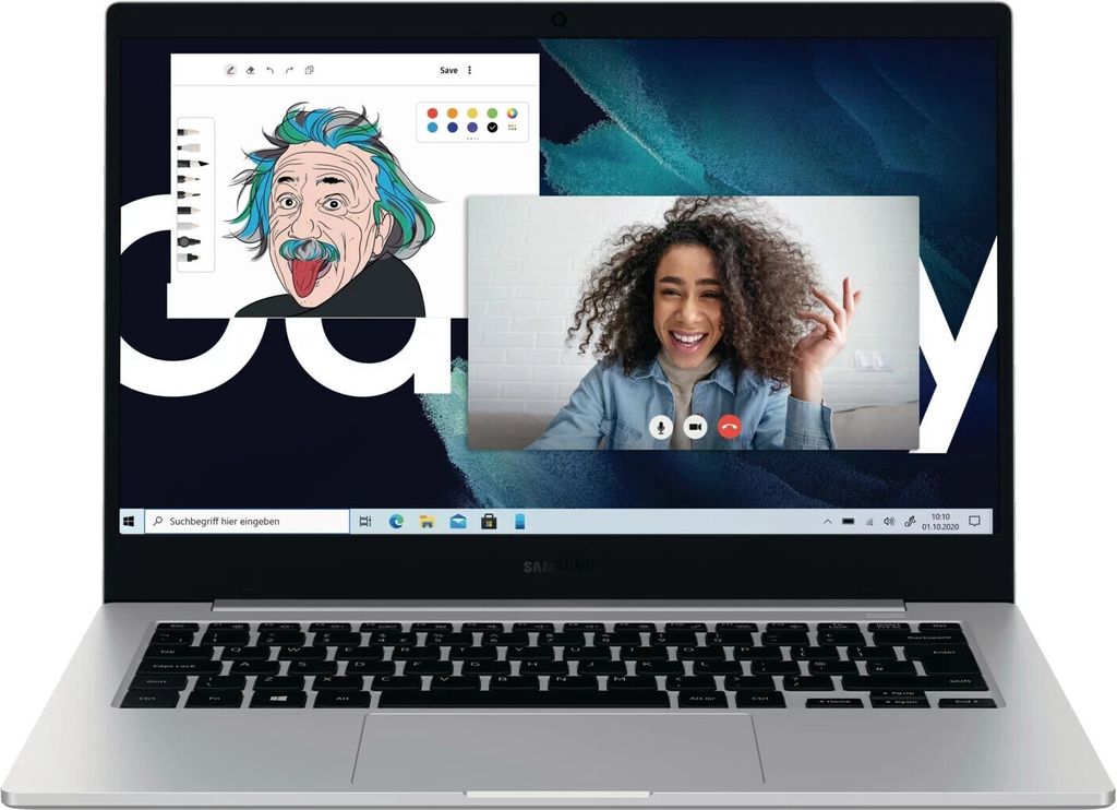 Samsung Galaxy Book Go LTE Windows 11 Home (14", 7C, 4 GB), Produktbild 