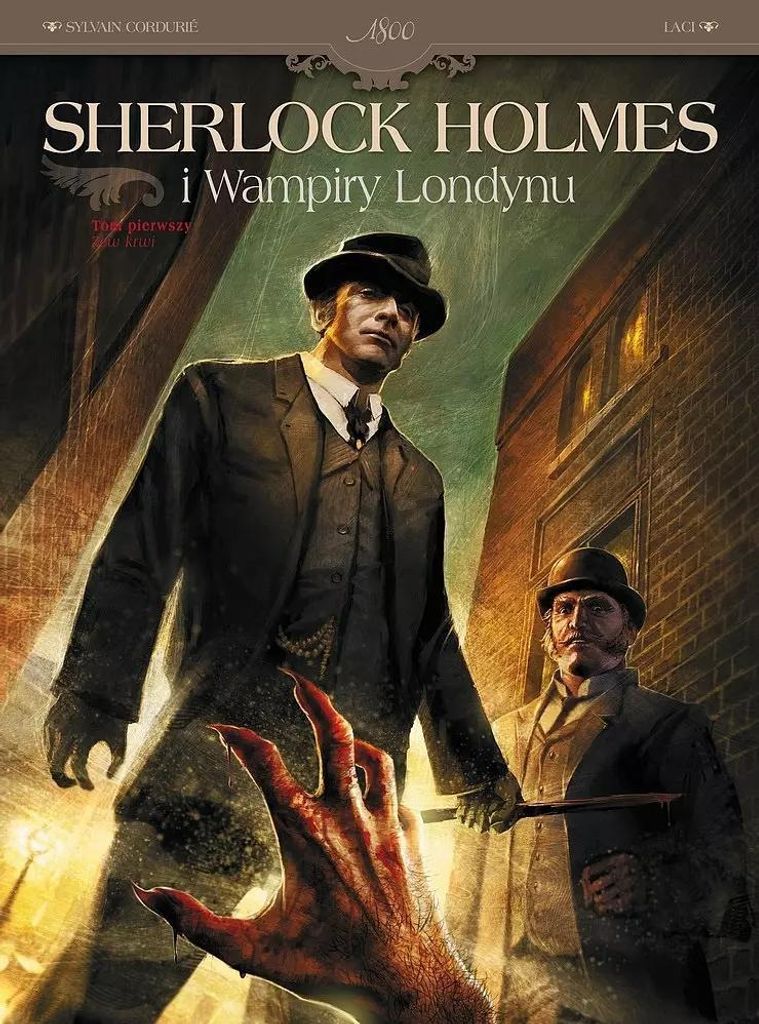 Egmont - Komiksy: Sherlock Holmes I Wampiry Londynu Tom 1 - Komiks Grozy I Sensacji