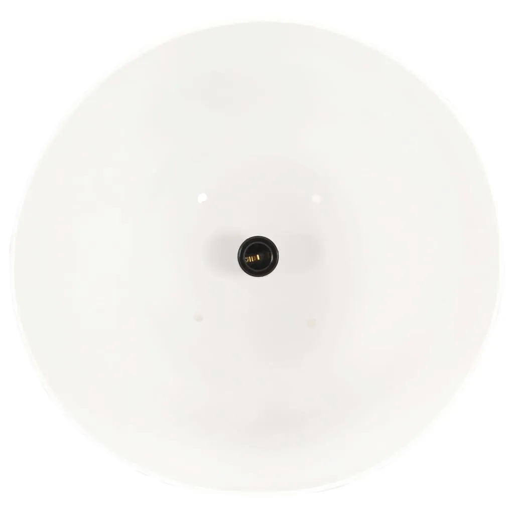 OFFERTA Lampada Industriale vidaXL Bianca 42cm E27 | Prezzo Outlet - 9