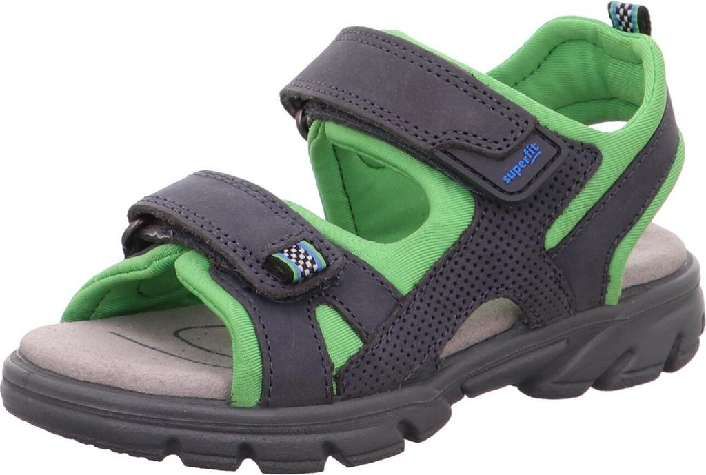 Superfit Scorpius sportliche Ledersandale EUR 33 grau