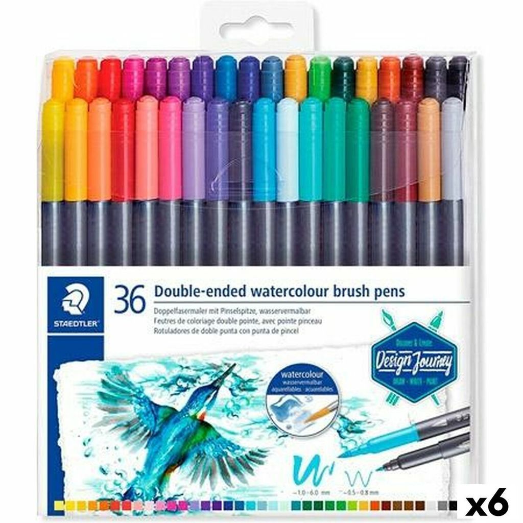 Marker-Set Staedtler Design Journey 6 Stück