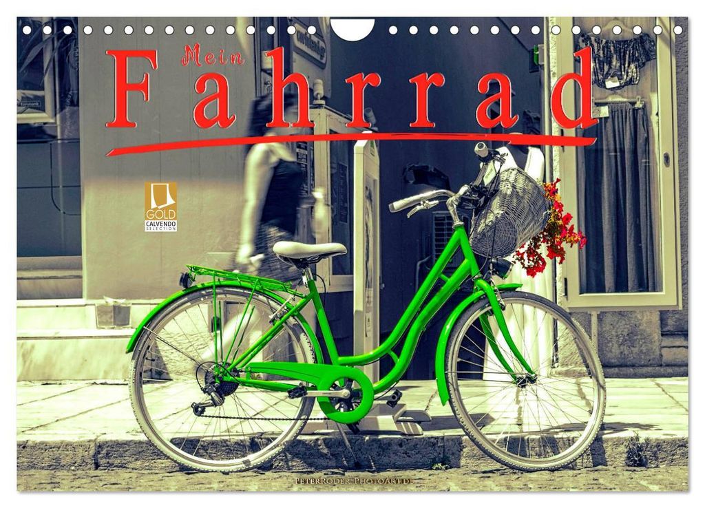 Mein Fahrrad (Wandkalender 2027 DIN A4 quer), CALVENDO Monatskalender