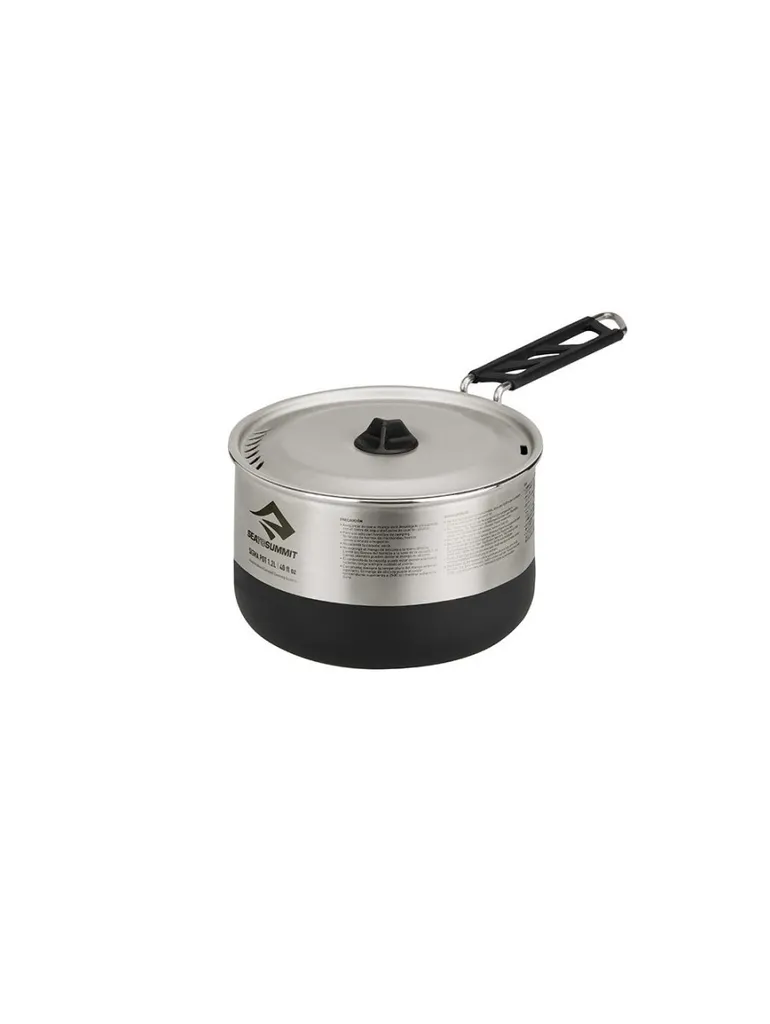 Sea to Summit SigmaPot 1,2L - Casserole de Camping en Acier Inoxydable