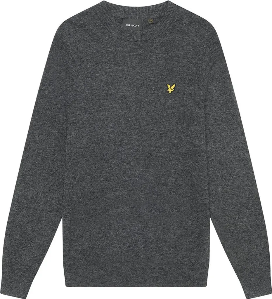 Pull Gris XL Lyle & Scott Kn2114vc : Finissez-en avec le Froid en Style