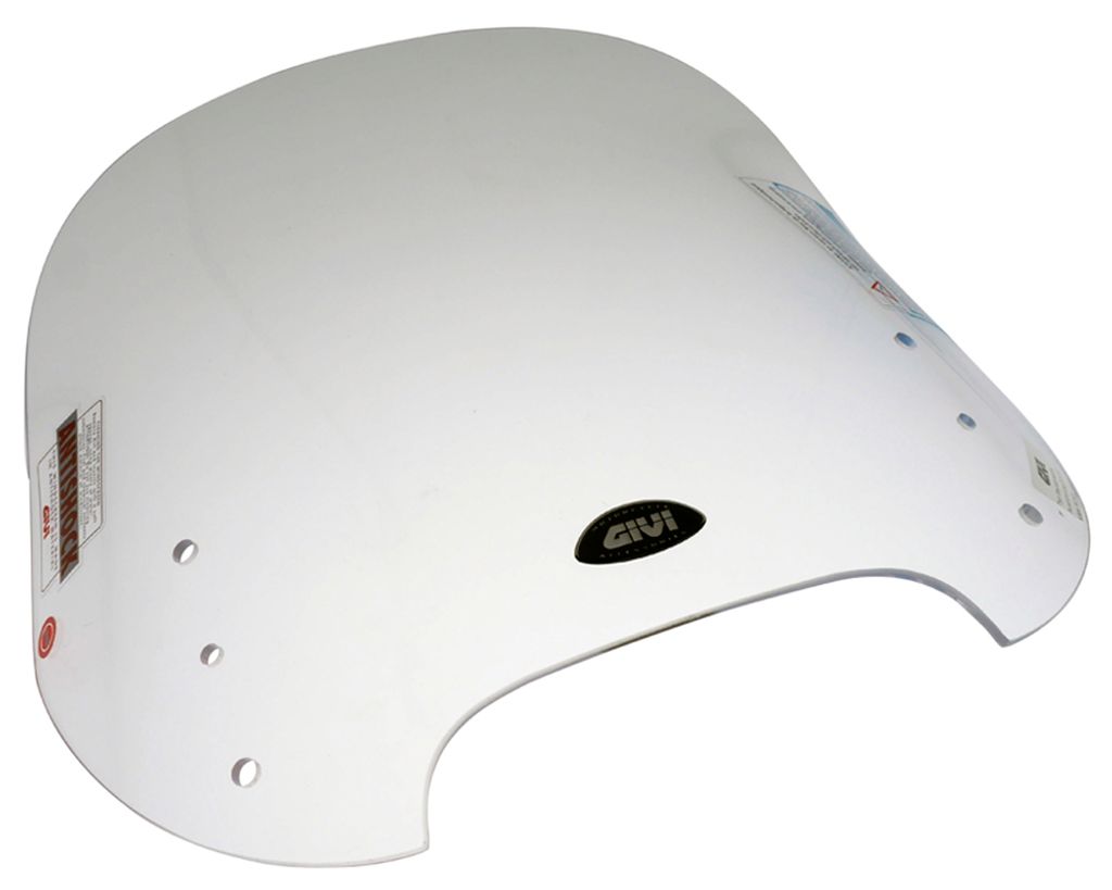 Givi 5107DTG Spoilerscheibe Transparent – 500 Mm Hoch, 490 Mm Breit, Mit ABE, Made In Italy